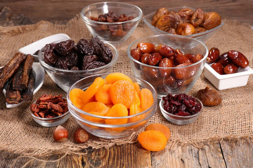 Trái cây sấy khô thường chứa hàm lượng đường cao, không nên có trong thực đơn ăn kiêng của người tiểu đường